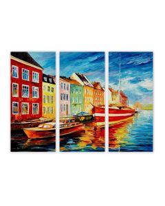 AMSTERDAM - City Docks - SET OF 3